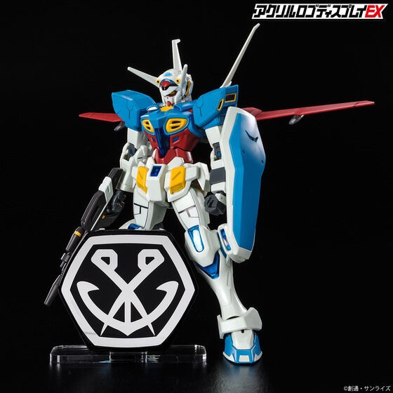 PRE-ORDER : Acrylic Logo Display EX Gundam Reconguista in G Pirate Squad Mark