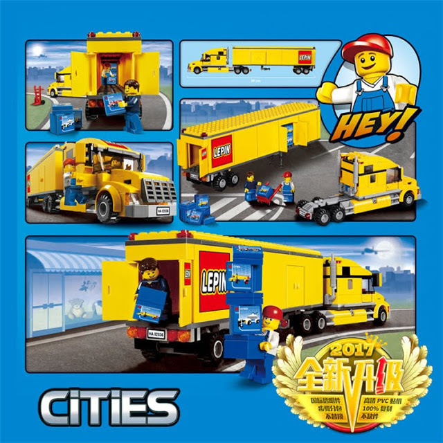 Lepin 02036 City Truck 298pcs