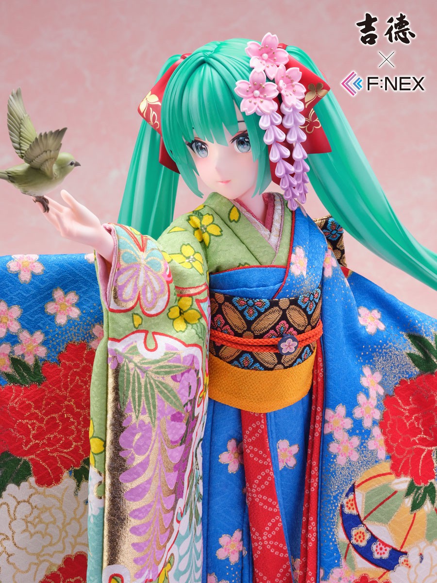 Pre-order : Yoshitoku x F:NEX Hatsune Miku -Japanese Doll- 1/4 Scale Figure by Design Coco x FuRyu