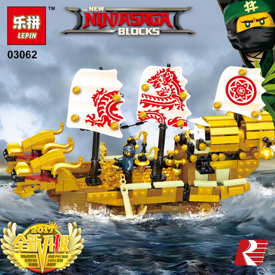 Lepin 03062 Ninjago Final Fight of Destiny’s Bounty 660pcs