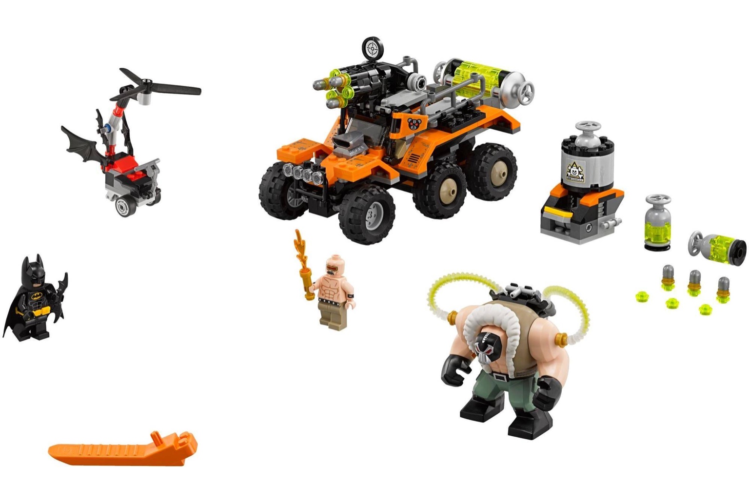 Decool 7130 Bane Toxic Truck Attack 366pcs