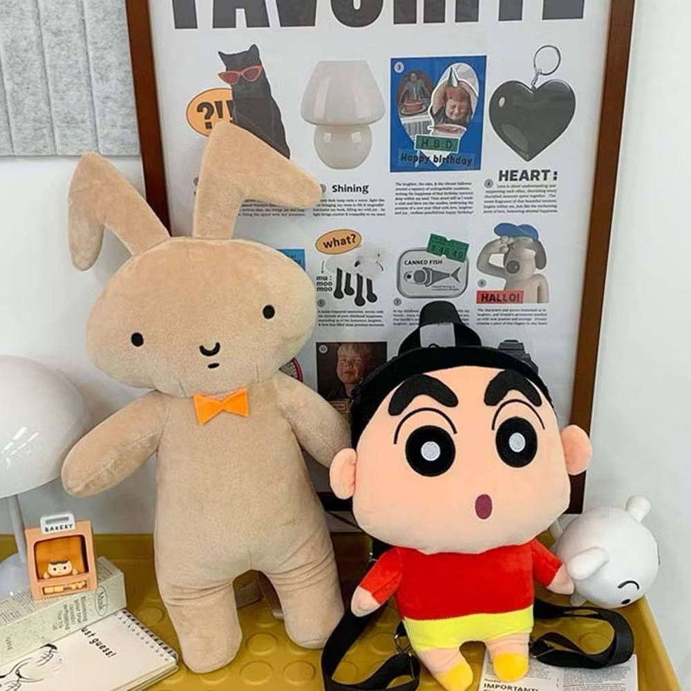 กระเป๋าเป้ตุ๊กตาชินจังลิขสิทธิ์แท้ Crayon Shinchan Doll Backpack by Youmai