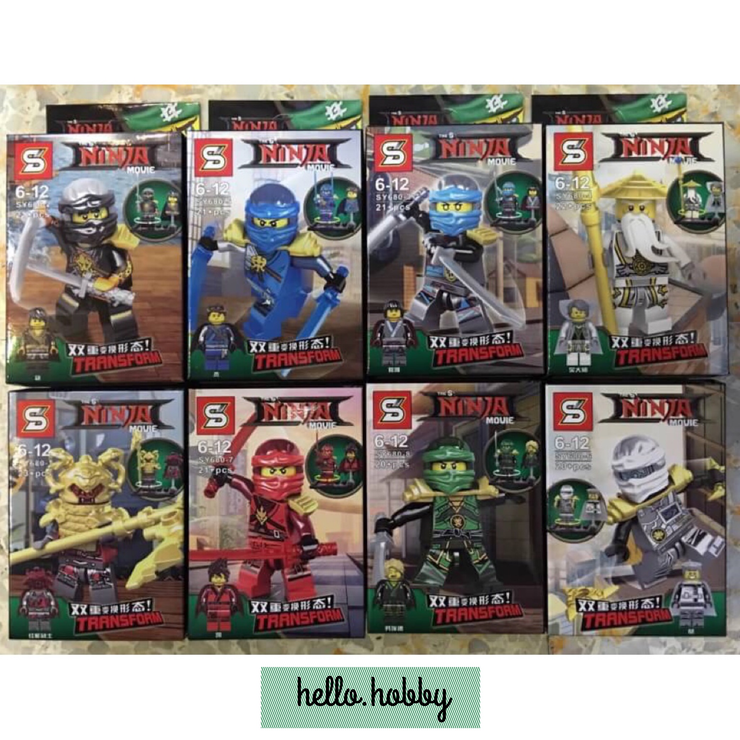 SY 680 1-8 Ninjago