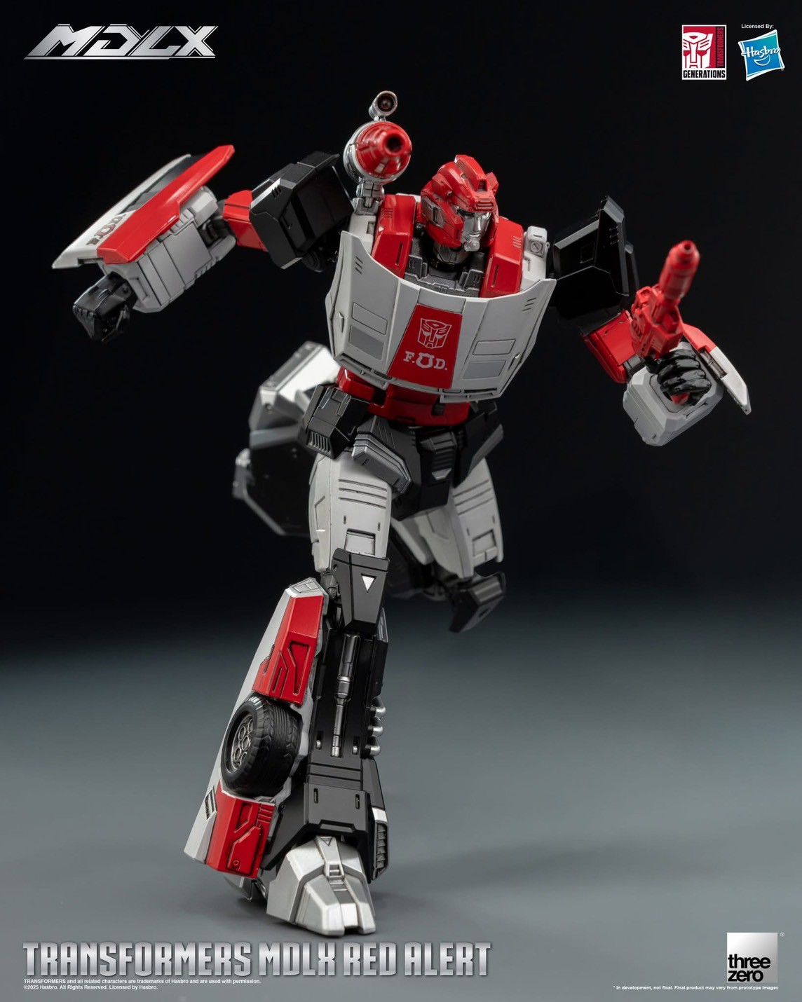 Pre-order : Transformers MDLX Red Alert by Threezero