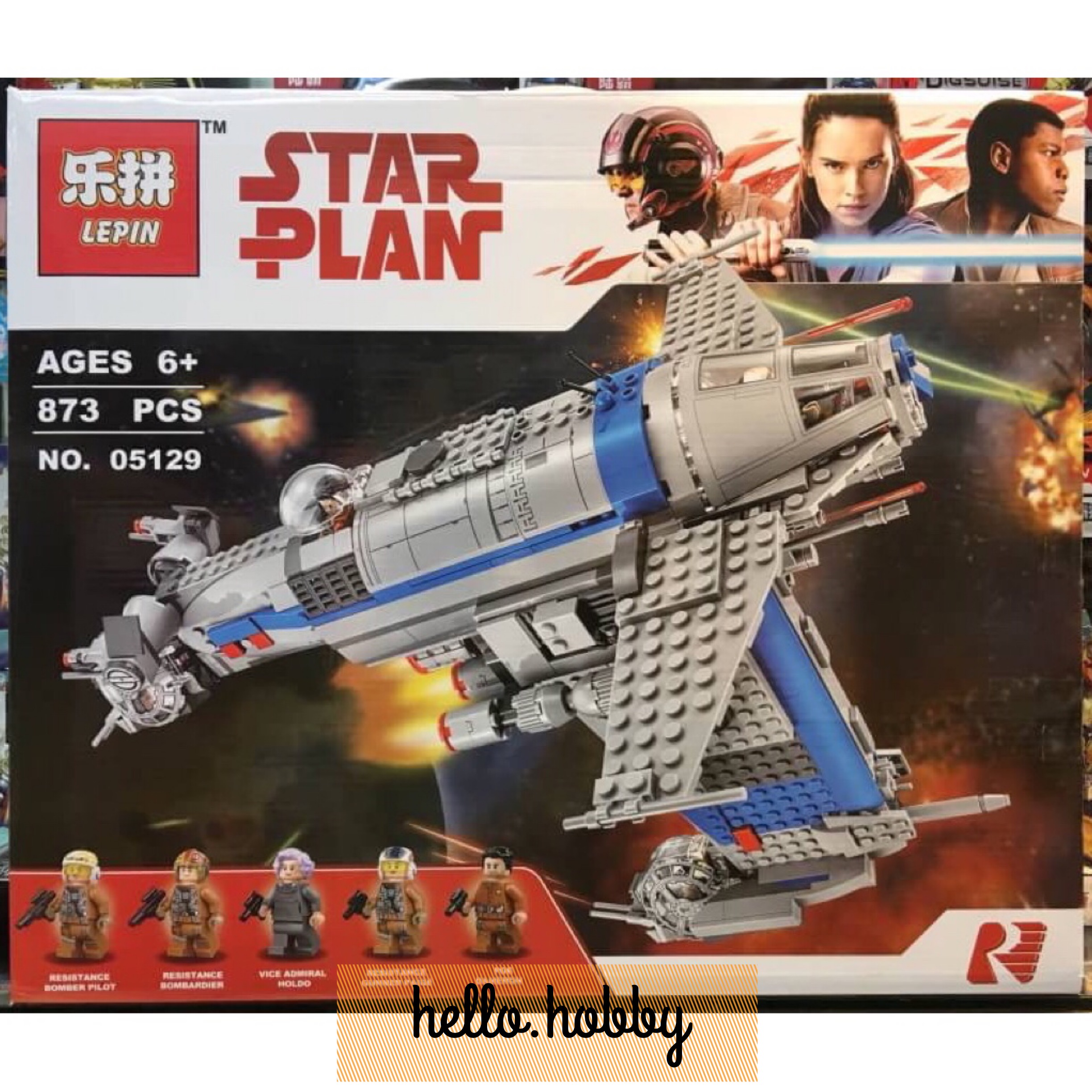 Lepin 05129 Star Wars Resistance Bomber 873pcs