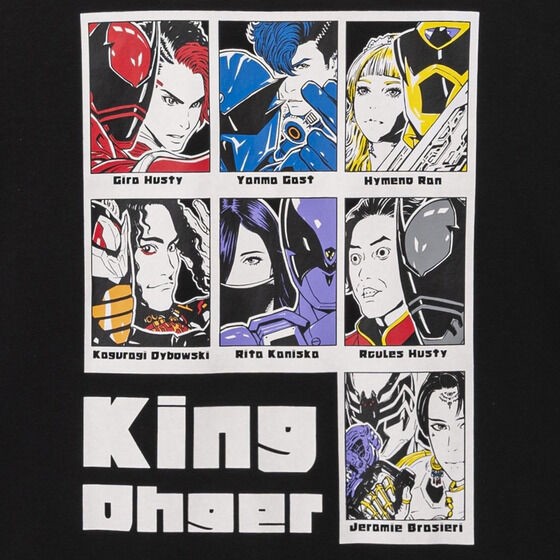 PRE-ORDER : Ohsama Sentai King-Ohger Official T-shirt