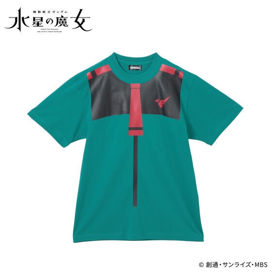 PRE-ORDER : Mobile Suit Gundam The Witch from Mercury Uniform Motif T-shirt