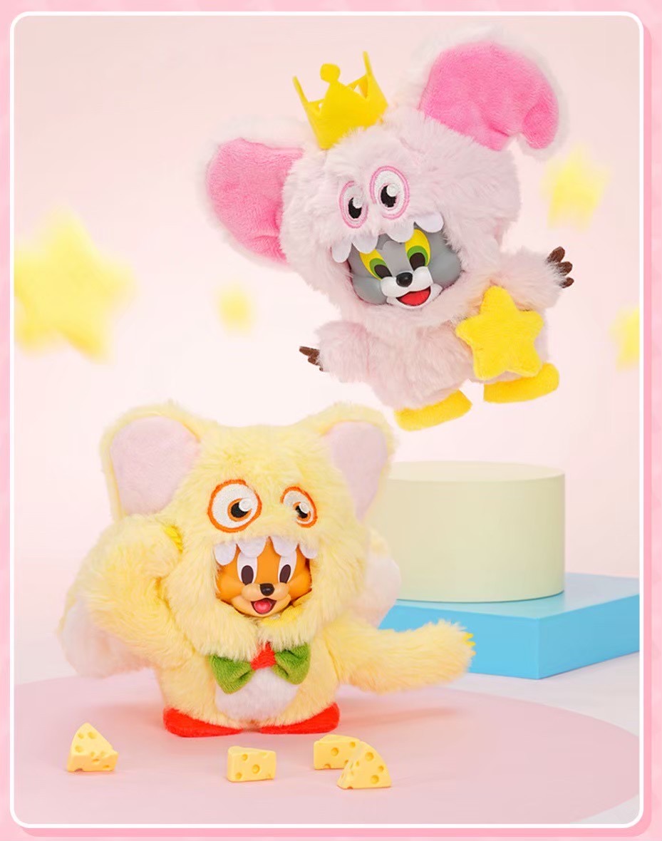 ตุ๊กตาพวงกุญแจ Tom and Jerry - 15cm Monster Plush Toy Series (Second Series)
