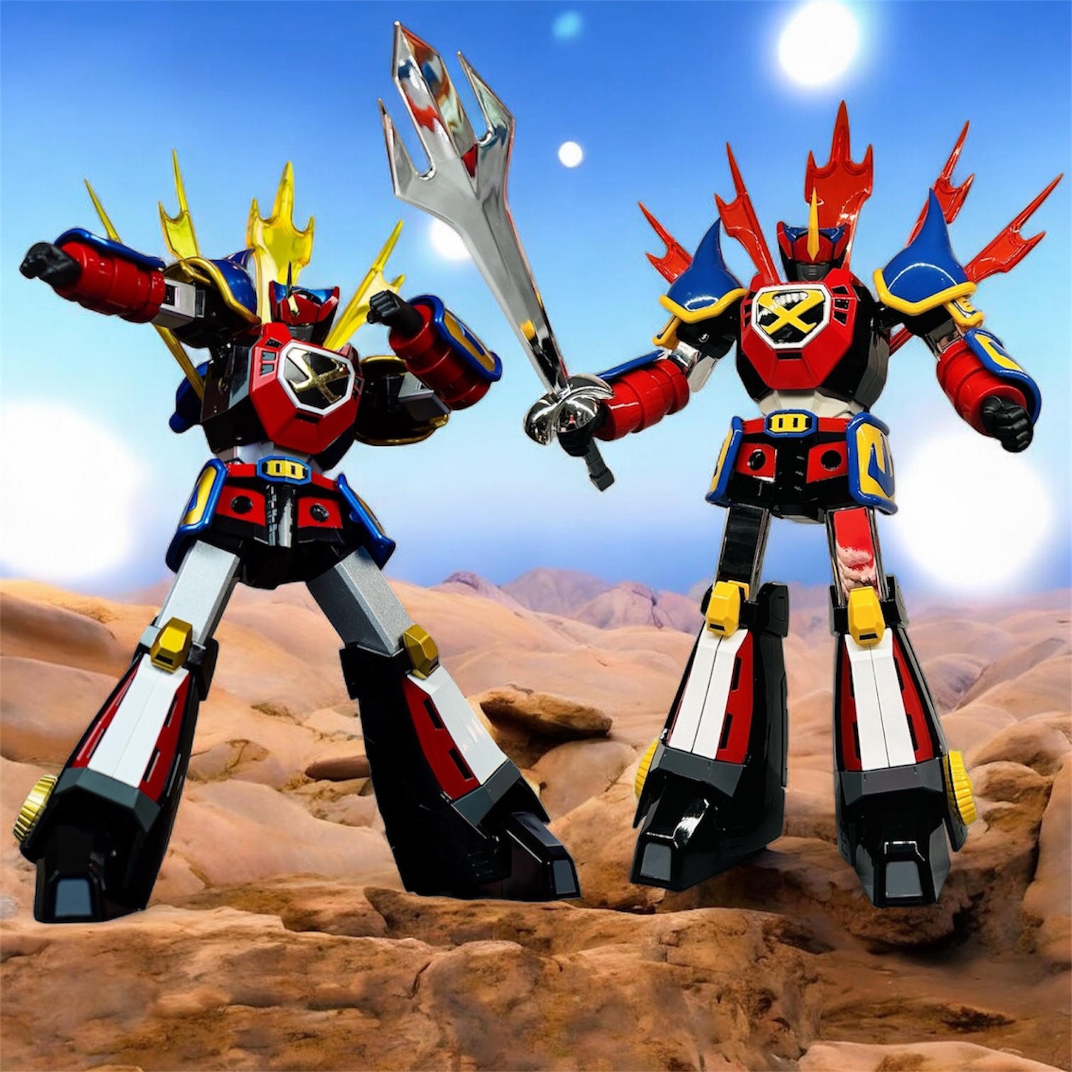 POSE+ Metal Series P+03 Sengoku Majin GoShogun by AWAKEN STUDIO (Art Storm) (สภาพใหม่เปิดเช็ค)