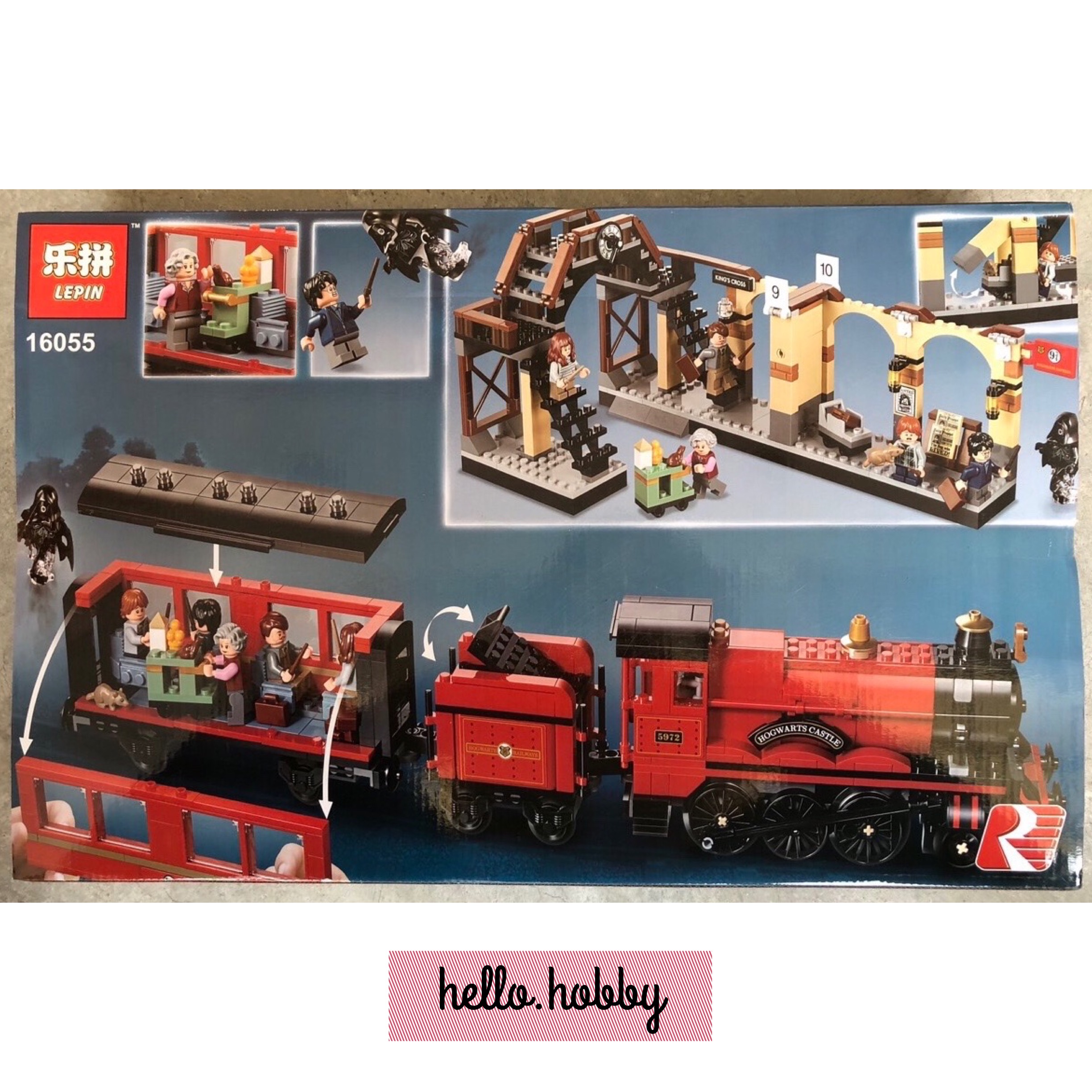 Lepin 16055 Harry Potter Hogwarts Express 898pcs