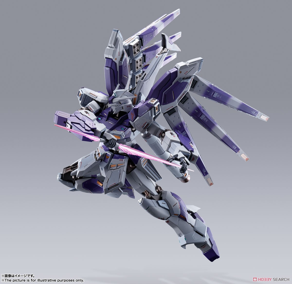 Gundam - Metal Build RX-93-v2 Hi-v (Hi-Nu) Gundam by Bandai