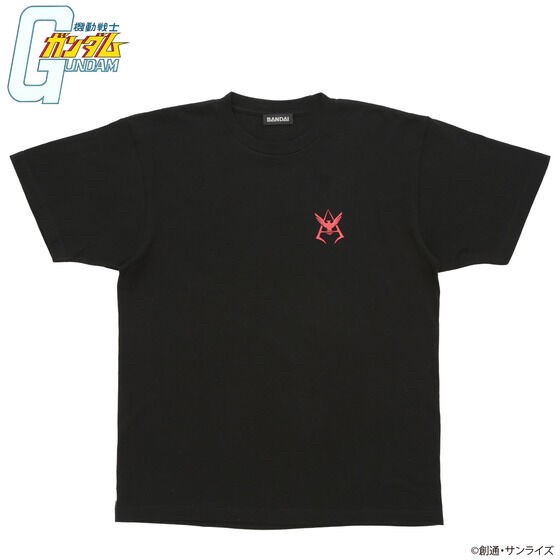 PRE-ORDER : Mobile Suit Gundam Char Aznable Personal Mark Sports Series T-shirt