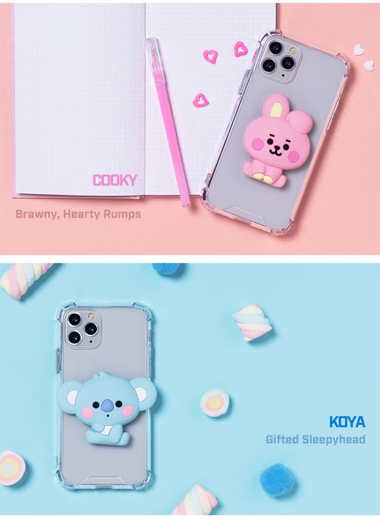 Griptok Baby Bubbly Pop Tok ติดมือถือ ลาย BT21