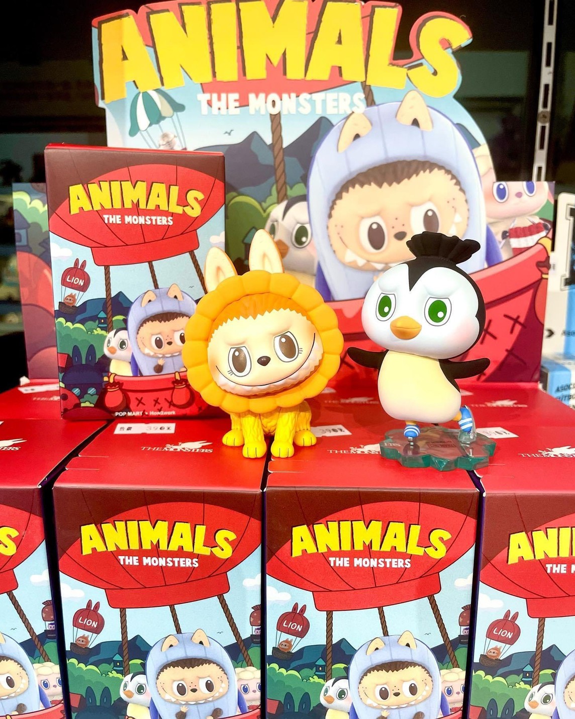 Labubu The Monsters Animals series by Pop Mart (Set of 12+1secret)