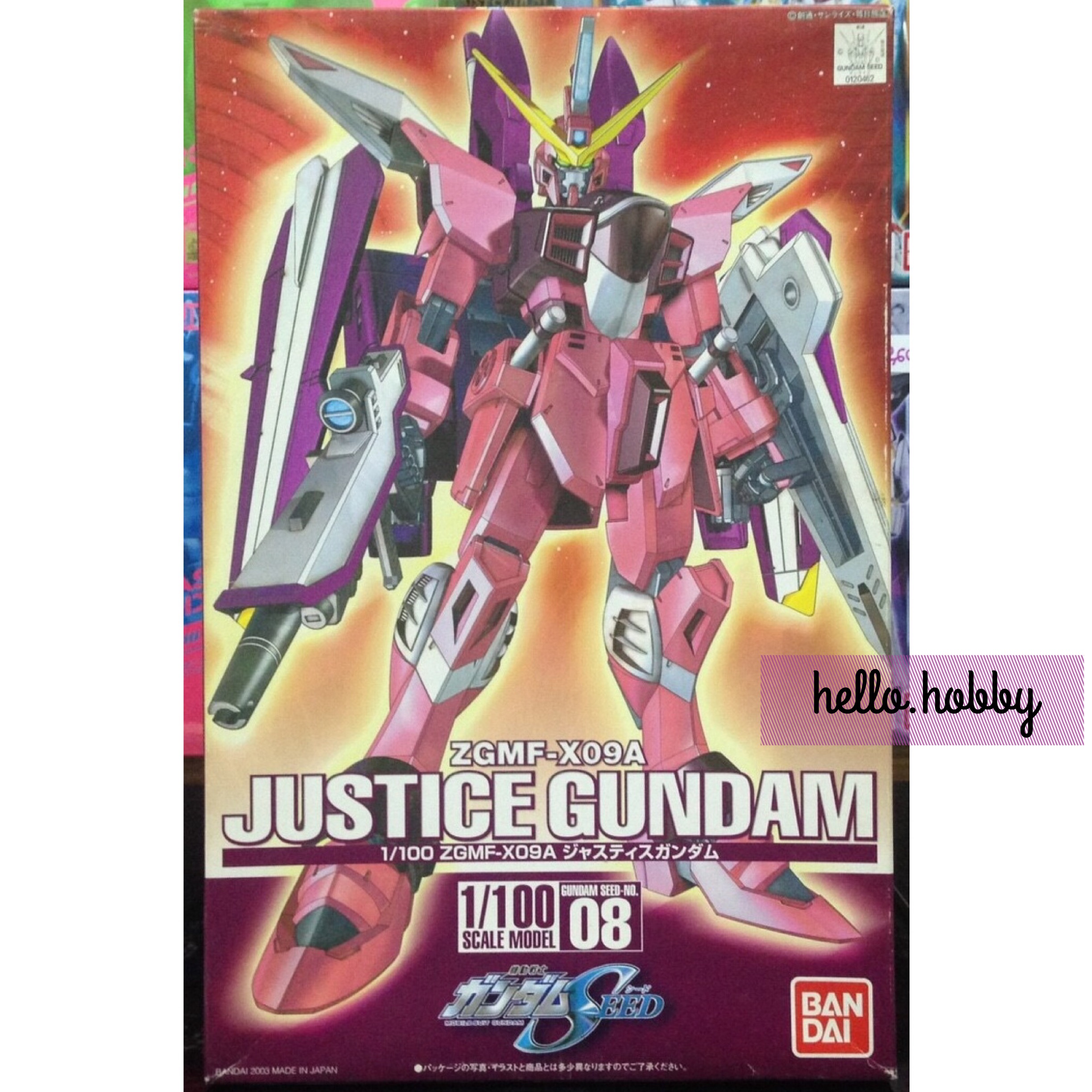 1/100 ZGMF-X09A Justice Gundam by Bandai