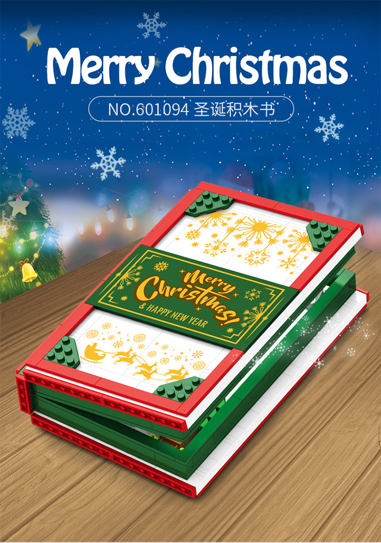 Sembo Block 601094 Christmas Book 635pcs