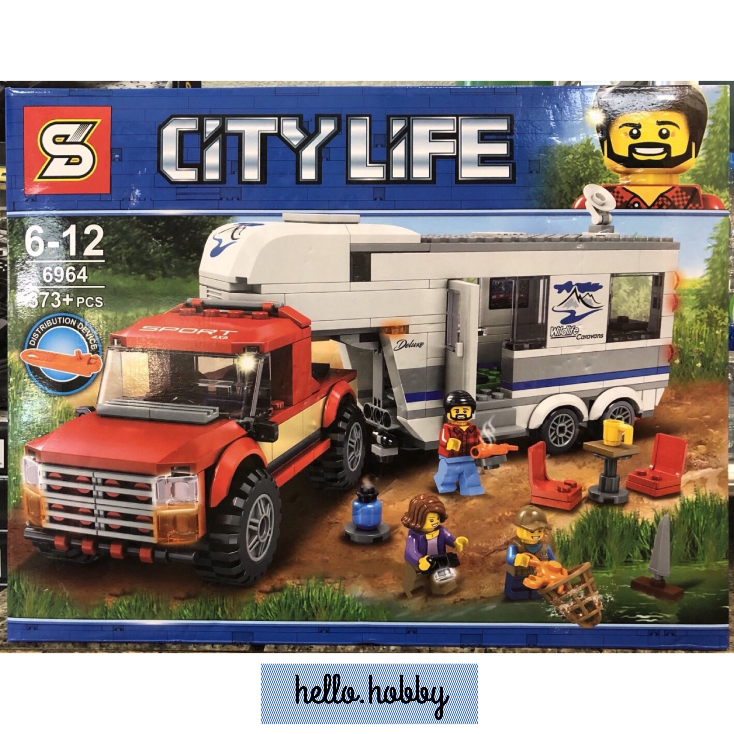 SY 6964 Pickup & Caravan 373pcs