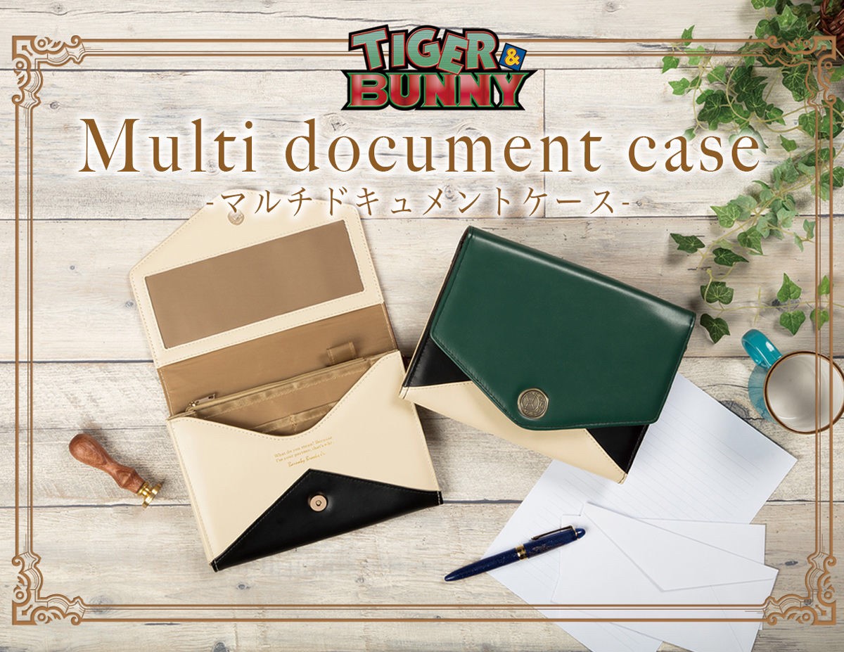 PRE-ORDER : TIGER & BUNNY Multi Document Case (all 2 types)