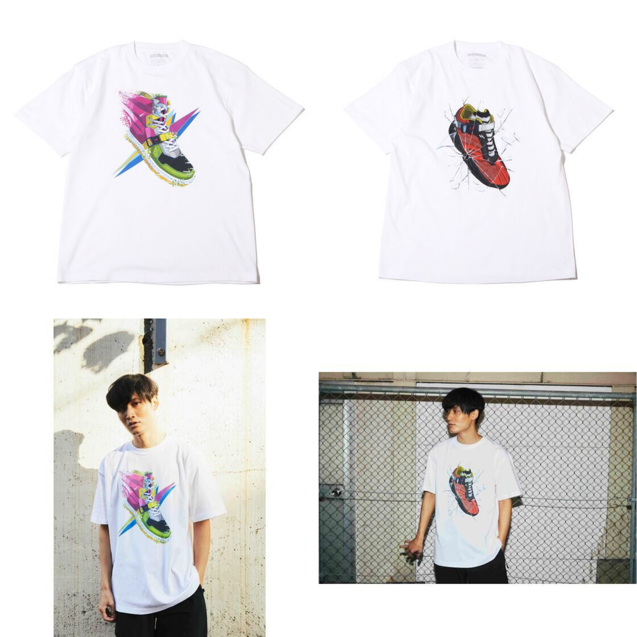 PRE-ORDER : atmos × HENSHIN by KAMEN RIDER TYPE SNEAKERS T-SHIRT atmos original ver.