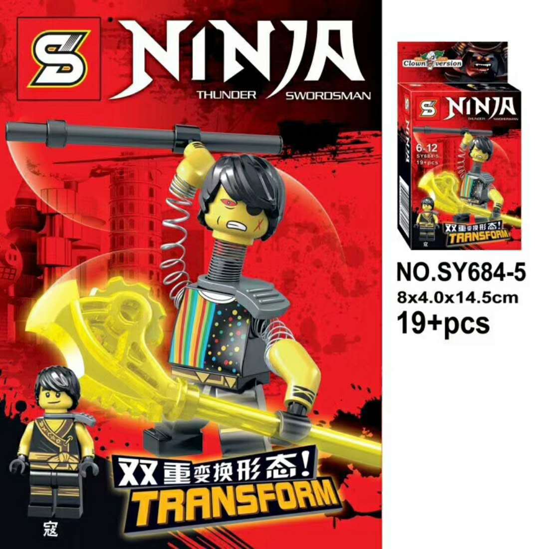 SY 684 1-8 Ninjago Clown Version