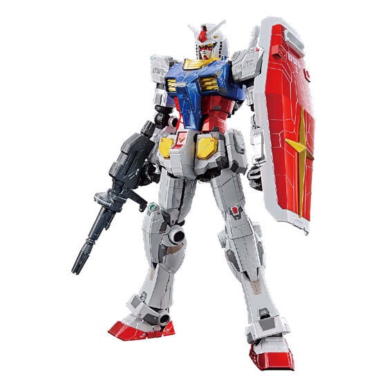 PRE-ORDER : GUNDAM FACTORY YOKOHAMA 1/100 RX-78F00 Gundam [Titanium Finish] Plastic Model
