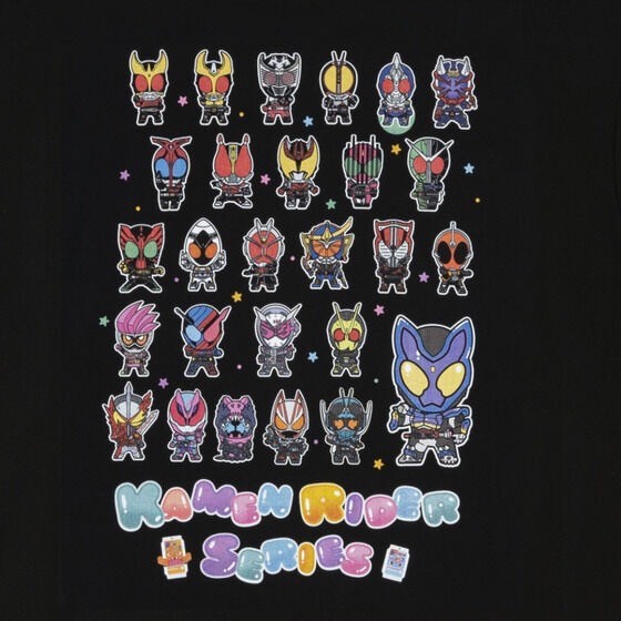 PRE-ORDER : Kamen Rider Gavv & Kamen Rider Series Deformed T-shirt
