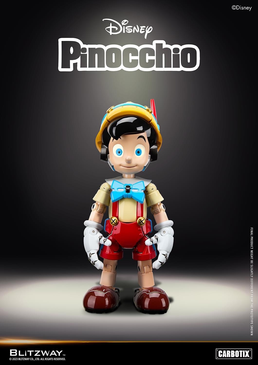 CARBOTIX - Disney Characters Series - Pinocchio by Blitzway x 5Pro Studio