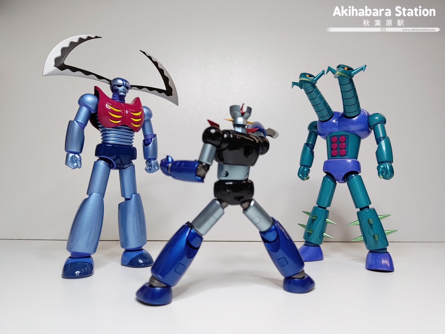 Soul of Chogokin - Mechanical Beasts GX-25R Garada K7 & GX-26R Doublas M2 by Bandai