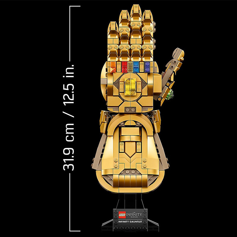 90012 Thanos Legendary Glove Infinity Stones 598pcs