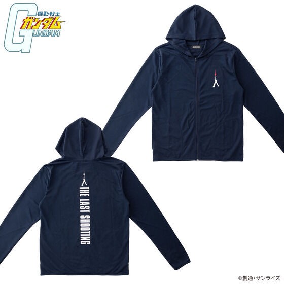 PRE-ORDER : Mobile Suit Gundam THE LAST SHOOTING Sports Project Light Zip Hoodie
