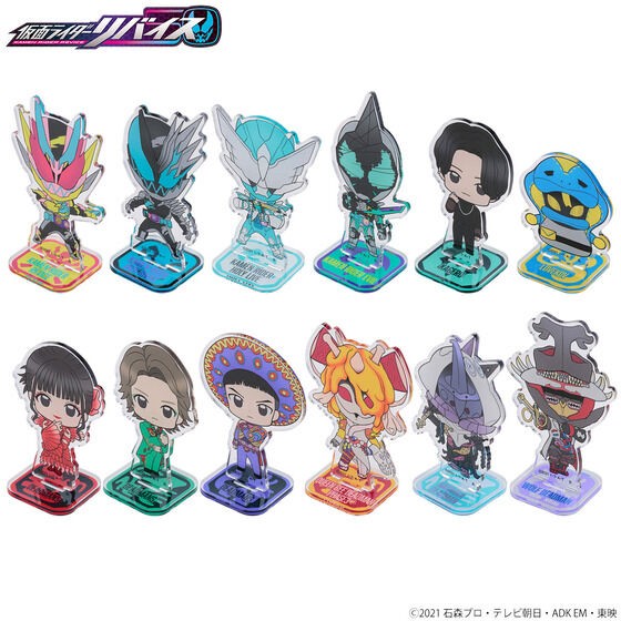 PRE-ORDER : Kamen Rider Revice Deformed Acrylic Stand 2nd (12 types in total)