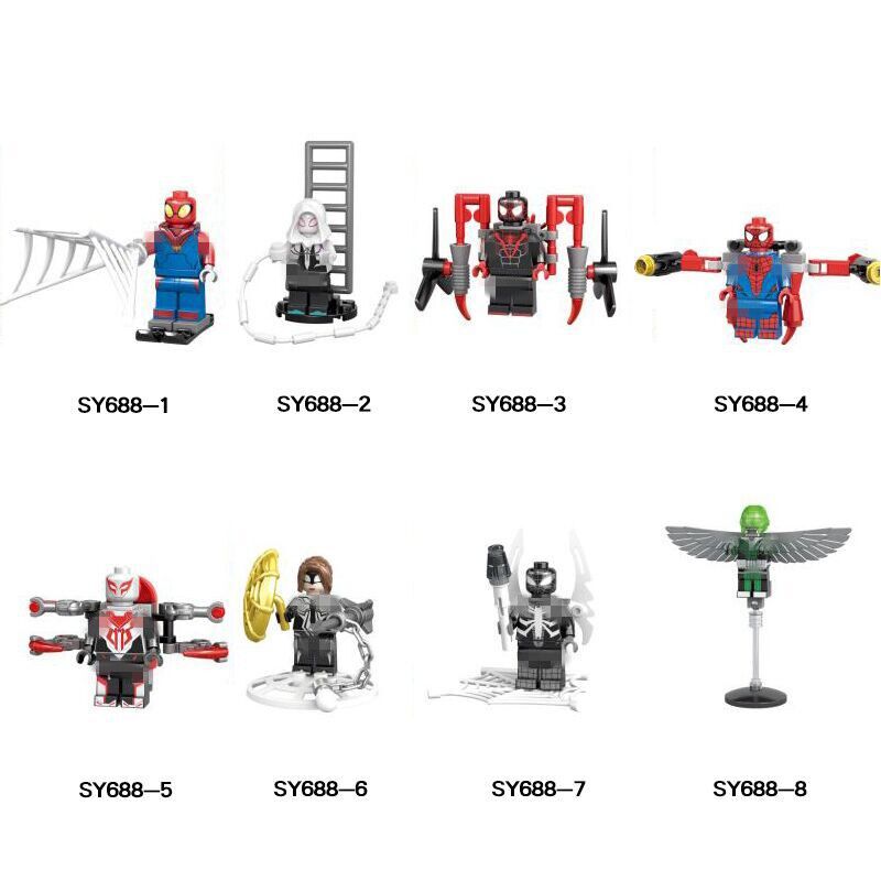 SY 688 1-8 Spiderman