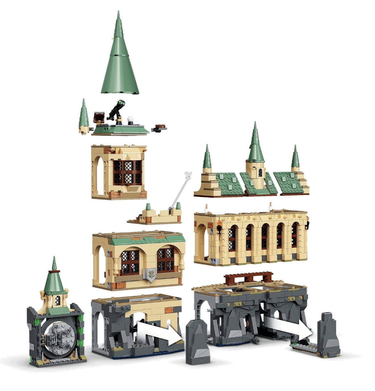 X 19071 - Harry Potter - Chamber of Secrets 1176pcs