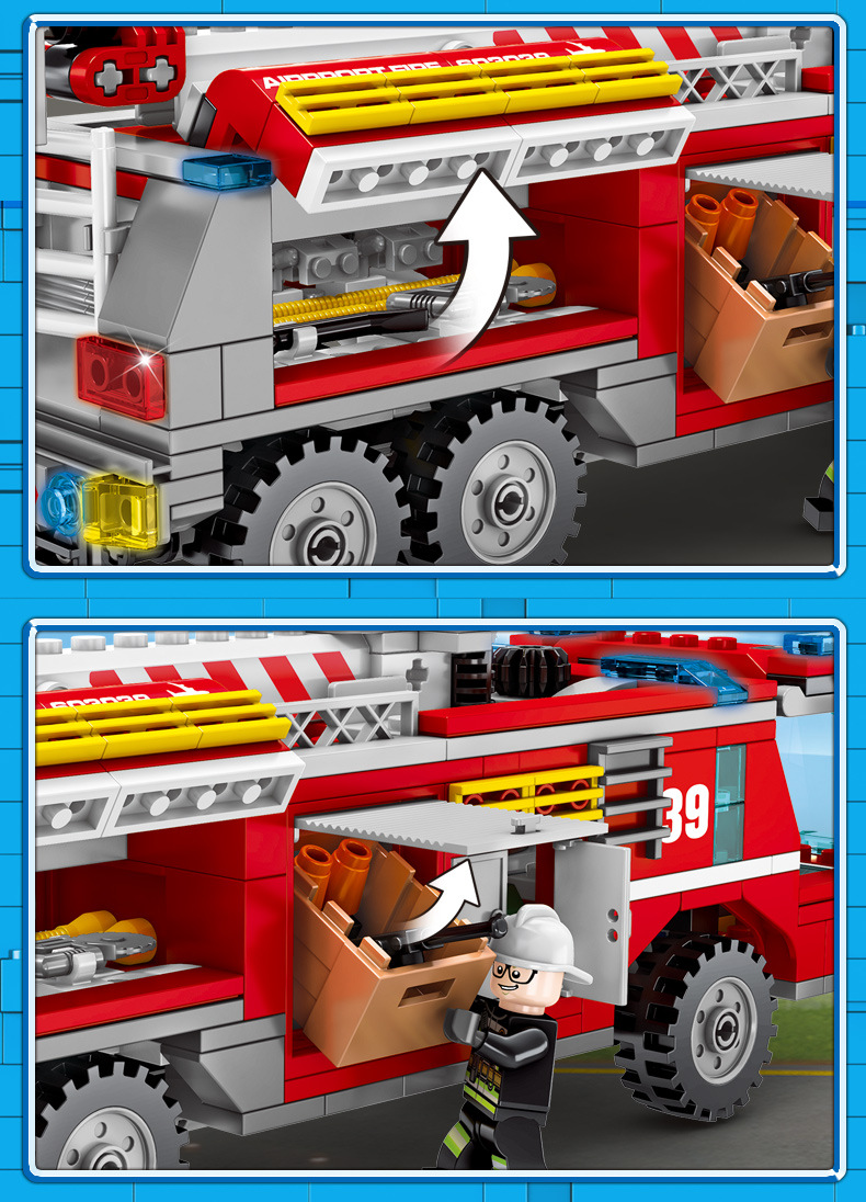 Sembo Block - 603039 Fire Frontline 580pcs