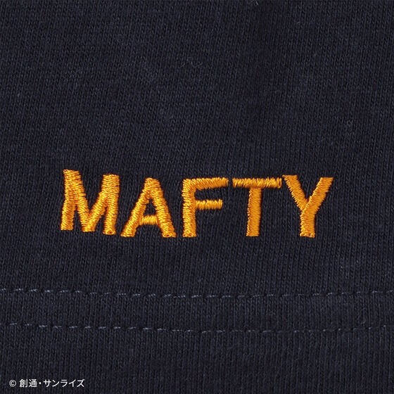 PRE-ORDER : Mobile Suit Gundam Mark Basic Line Embroidery T-shirt