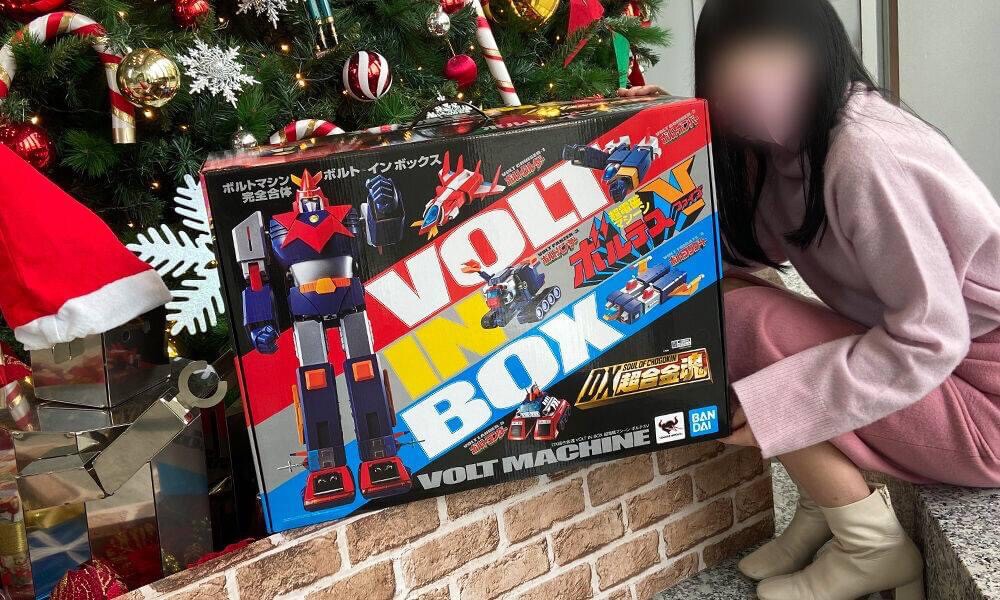 DX SOUL OF CHOGOKIN Volt in Box Voltes V by Bandai (มีกล่องน้ำตาล)(มีเสียง)