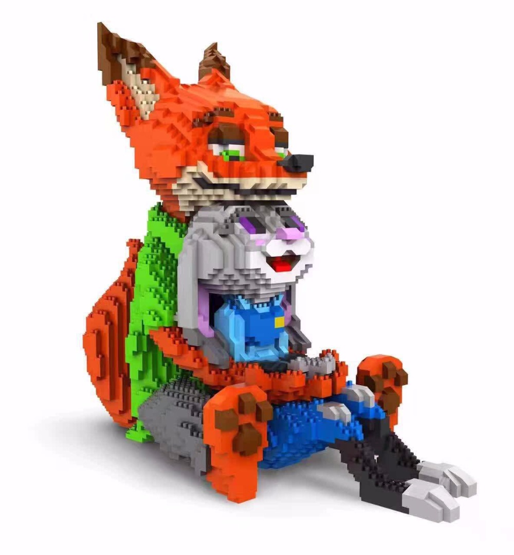 Building Star 8828 Zootopia Nick&Judy 4,500pcs