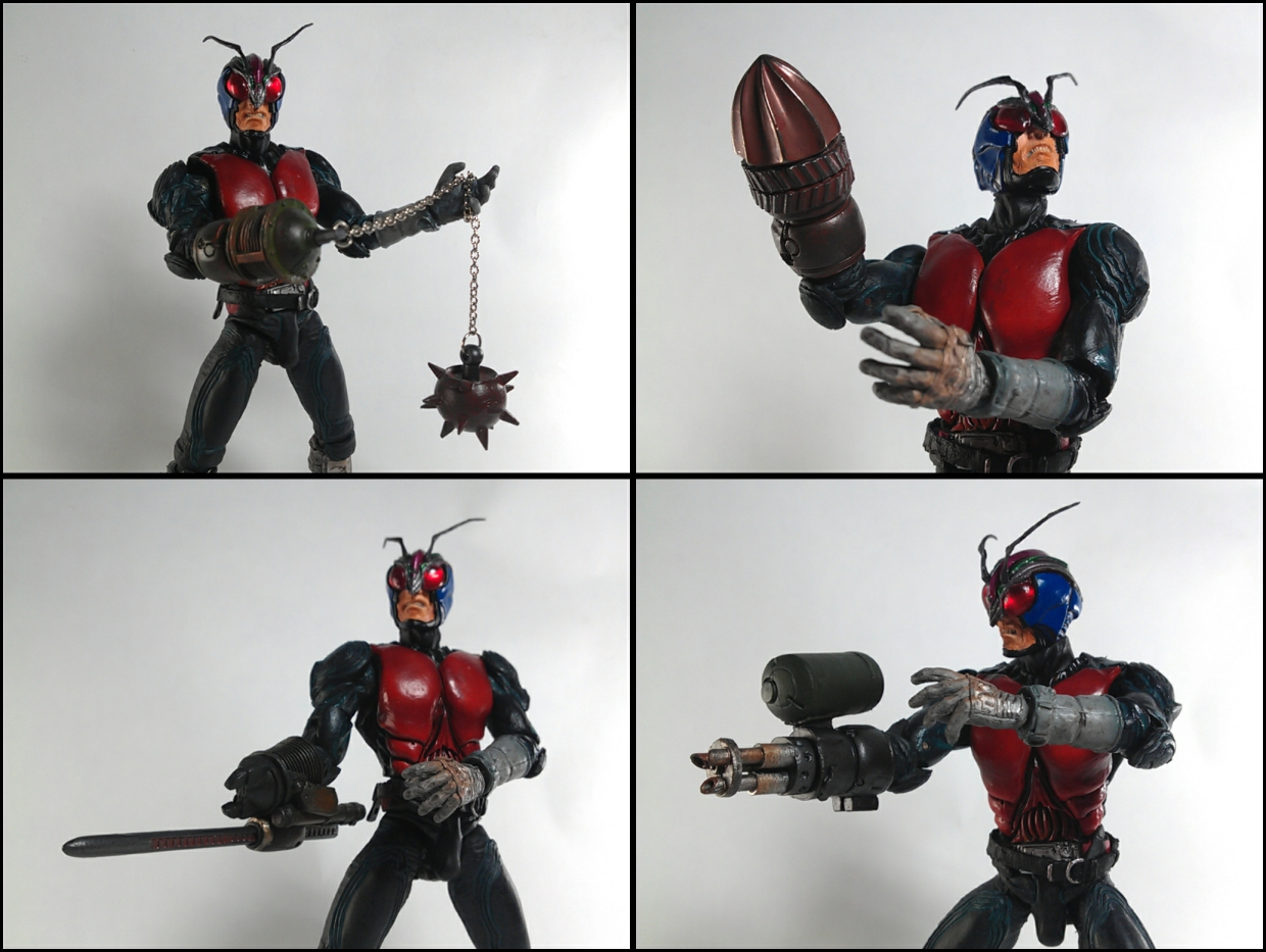 S.I.C Vol.18 Masked Rider V3 & Riderman by Bandai