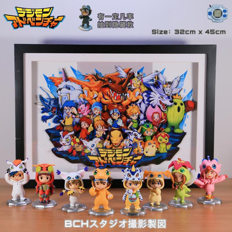 Blind Box - BNFIGURE Q x Bandai Digimon Adventure by Toptoy (8+1secret)