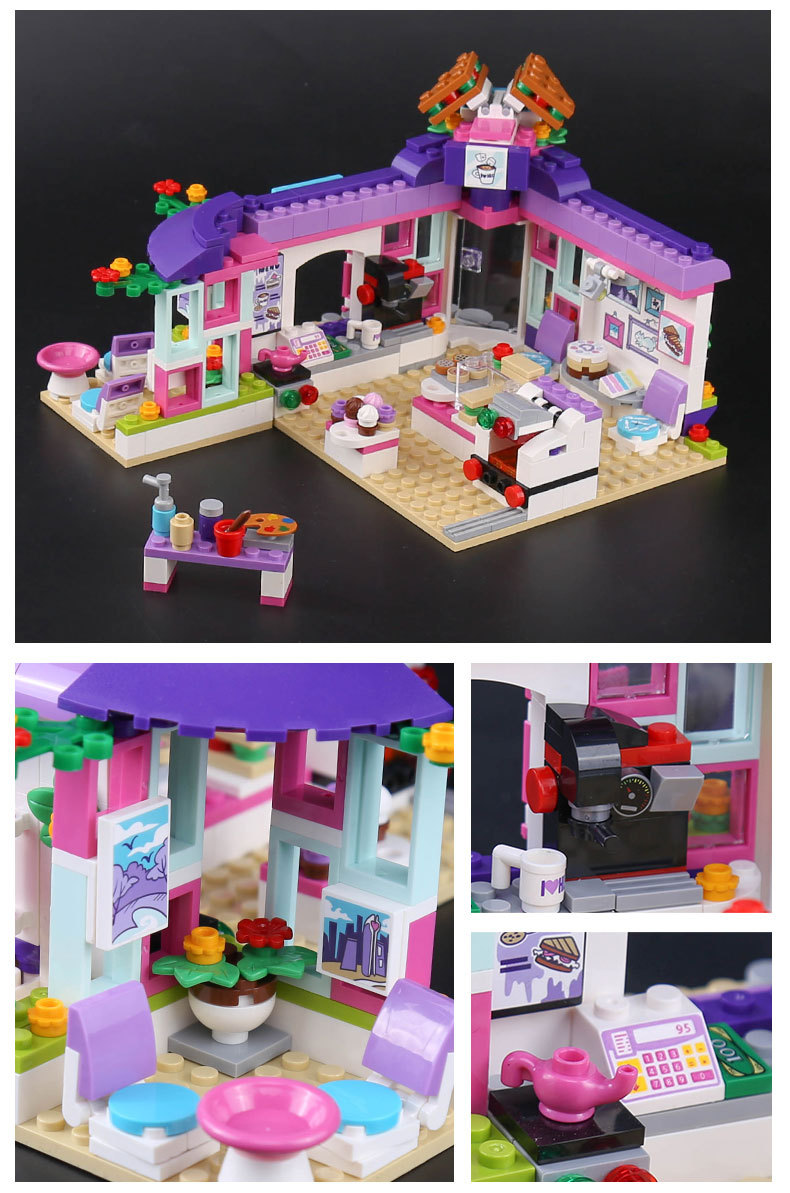 Lepin 01060 Friends Emma's Art Café 423pcs