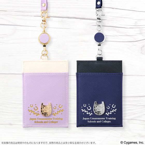 PRE-ORDER : Uma Musume Pretty Derby ICID Card Case with Toresen Gakuen School Emblem (2 types in total)