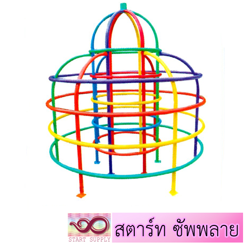 สุ่มไก่กลม 2 ชั้น