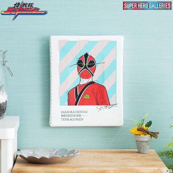 PRE-ORDER : SUPER HERO GALLERIES Samurai Sentai Shinkenger Canvas Art