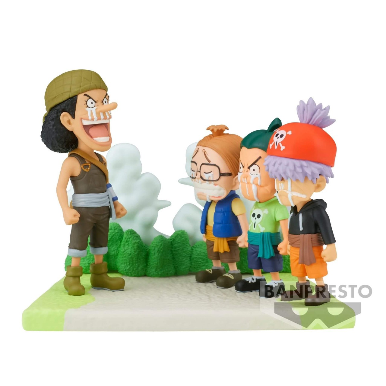 Pre-order : ONE PIECE WORLD COLLECTABLE FIGURE LOG STORIES -USOPP PIRATES-