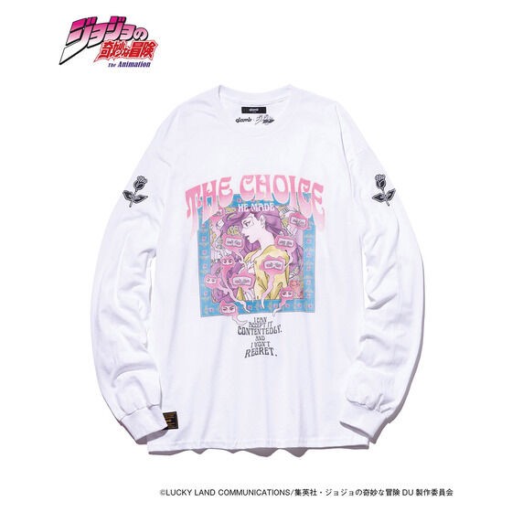 PRE-ORDER : JoJo's Bizarre Adventure: Diamond is Unbreakable [glamb] Yukako Yamagishi Long Sleeve T-shirt