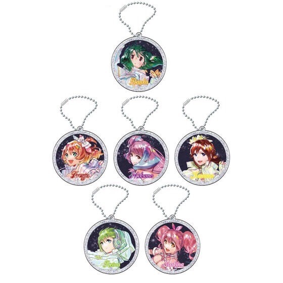 PRE-ORDER : Macross Super Space Fortress Festival 40th Anniversary! Deculture!! Clear Glitter keychain