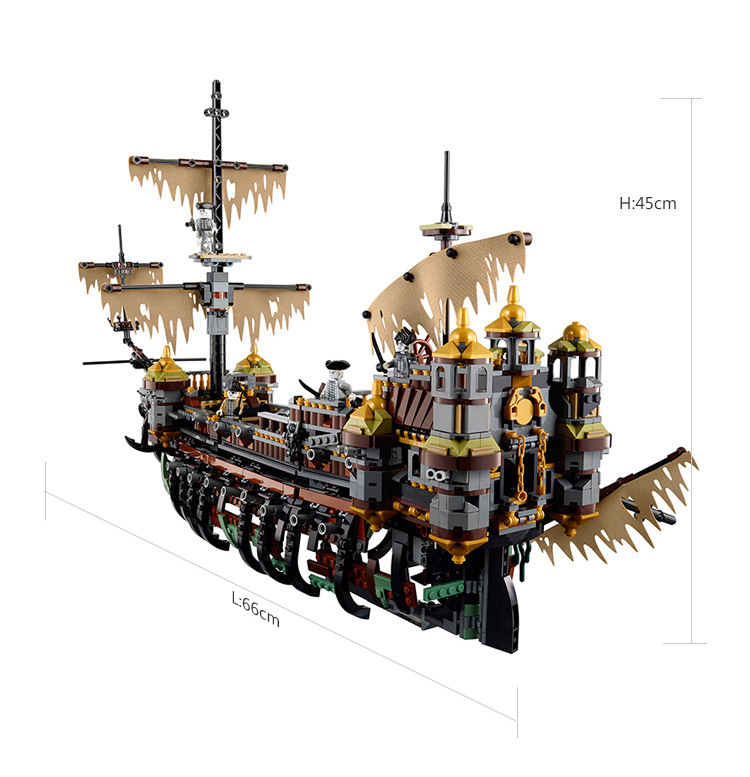 Lepin 16042 Pirates of Carribbeans The Silent Mary 2370pcs