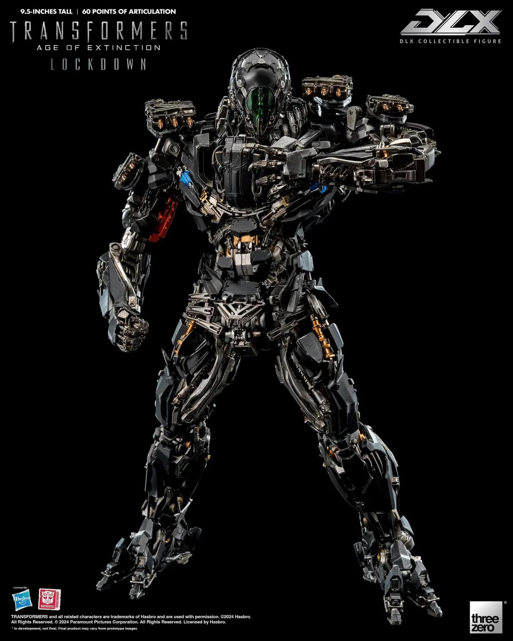 Pre-order : Transformers: Age of Extinction DLX Lockdown by ThreeZero
