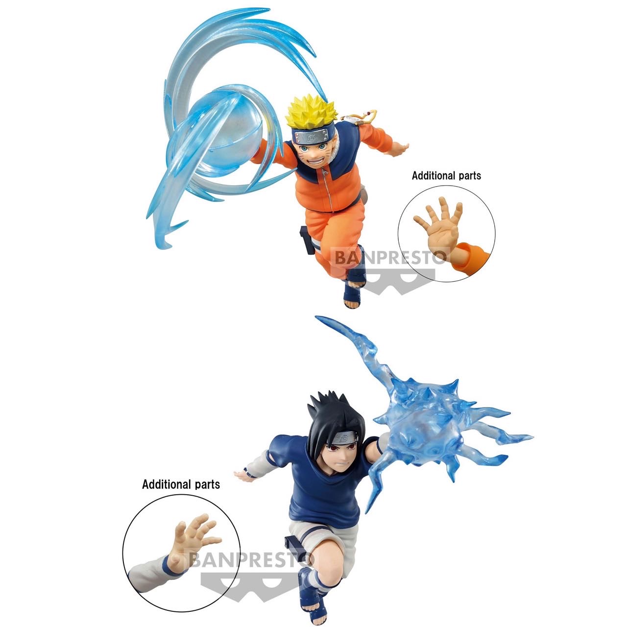 Pre-order : NARUTO EFFECTREME -UZUMAKI NARUTO-/-UCHIHA SASUKE-