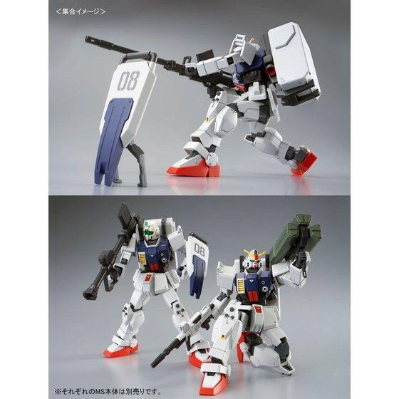 PRE-ORDER : HG 1/144 GROUND TYPE GUNDAM (PARACHUTE PACK VER.) PLASTIC MODEL